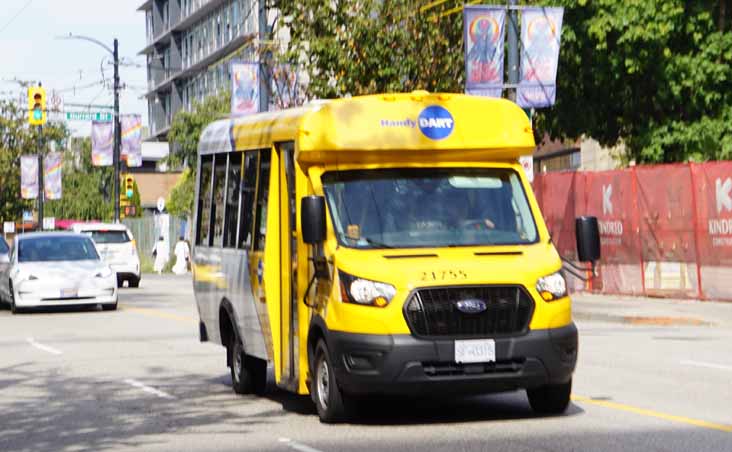 HandyDART Ford Transit Girardin MBC-II 21755